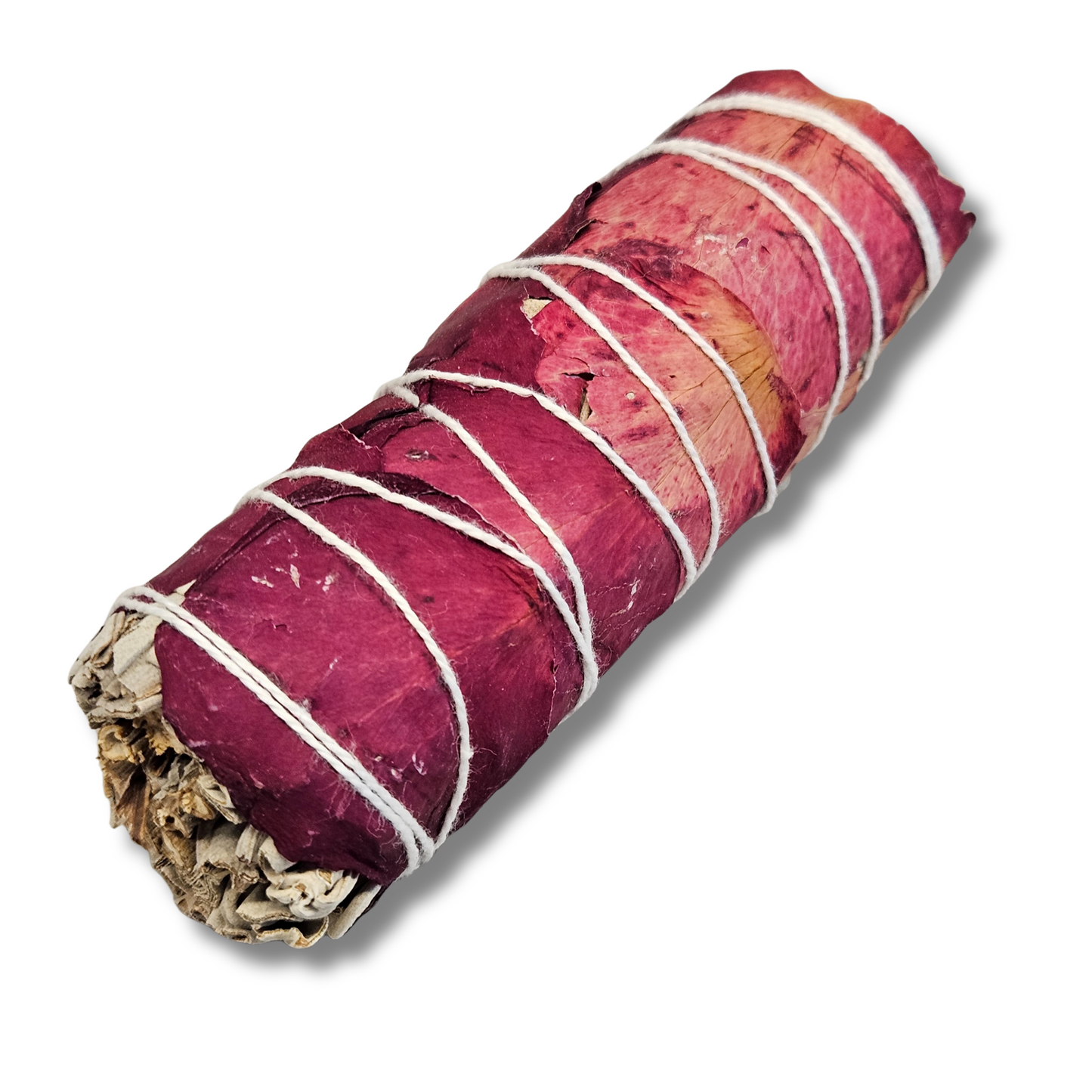 Rosenblatt Smudge Bündel – sanftes Räucherwerk für Liebe, Harmonie und Herzöffnung