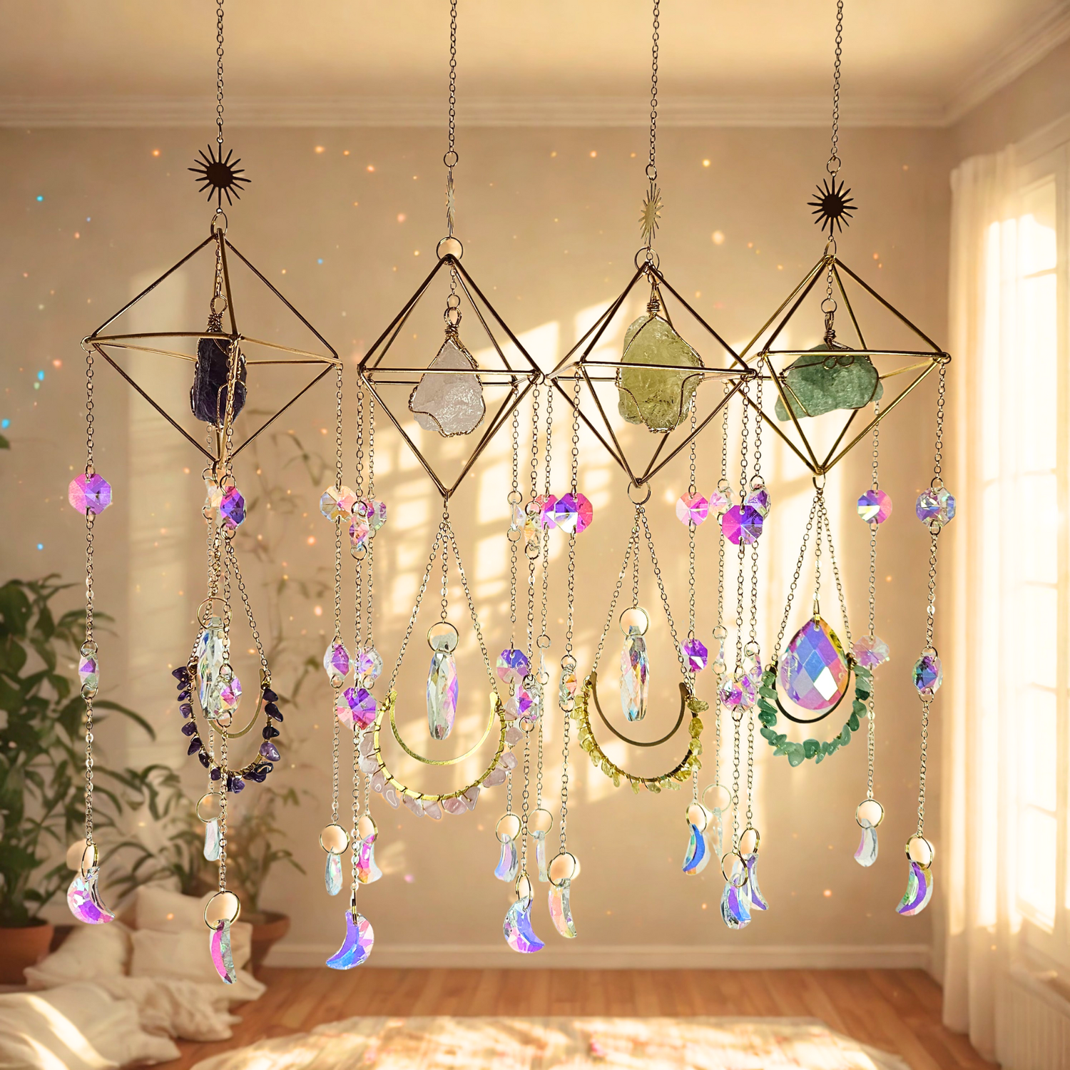 Kristall-Suncatcher – Lichtspiele & Regenbogenmagie