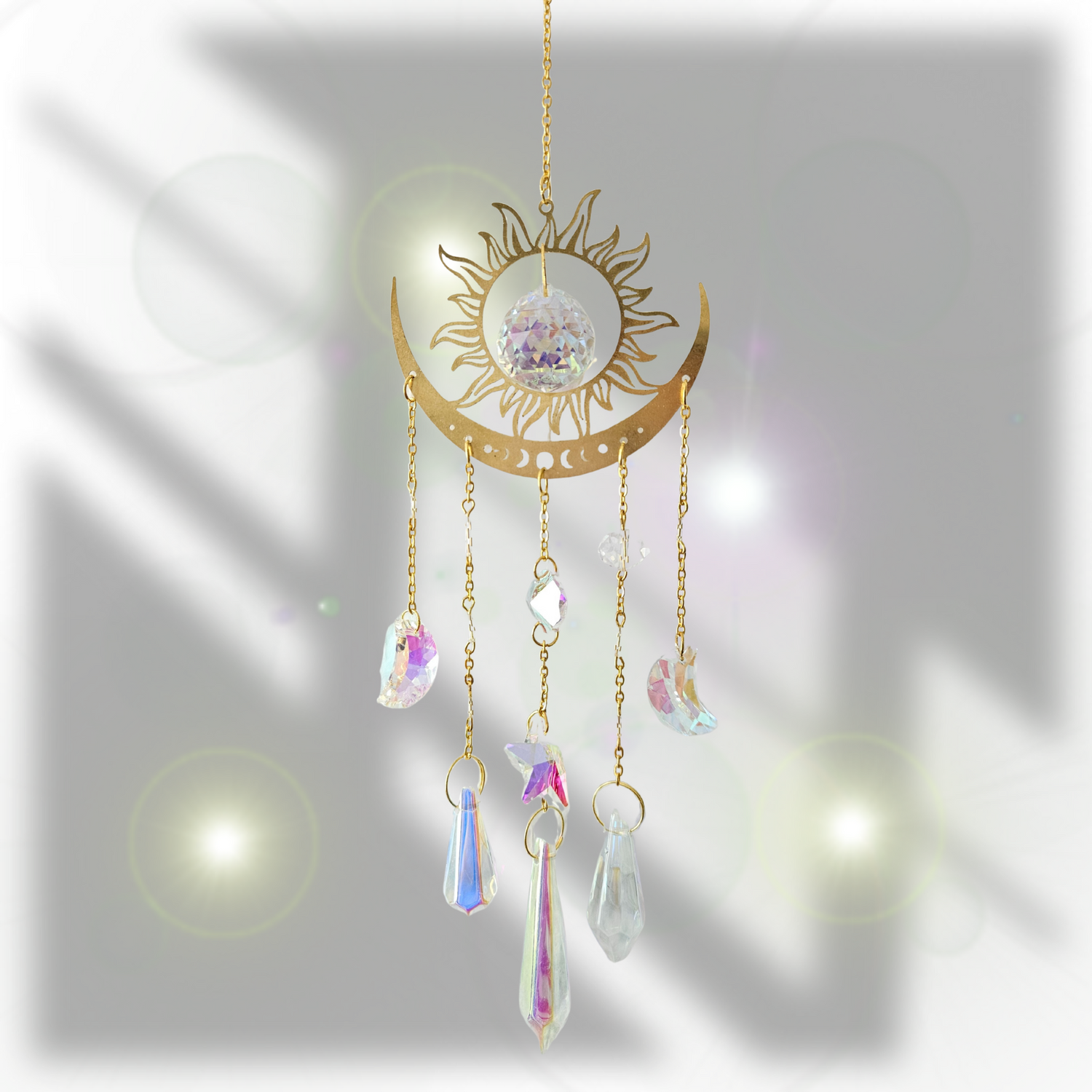 Mond & Sterne – Magische Suncatcher für Nacht & Universum