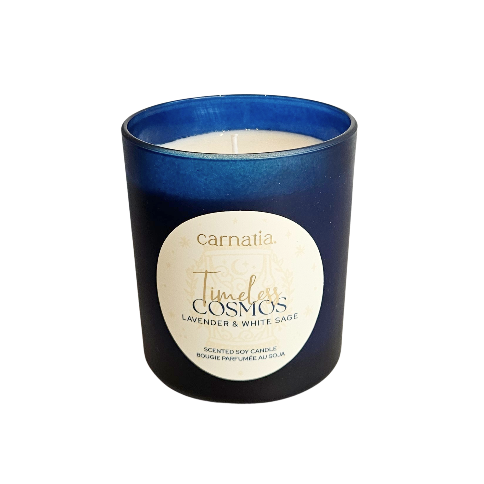 Sojakerze Timeless Cosmos als ruhige Geschenkidee