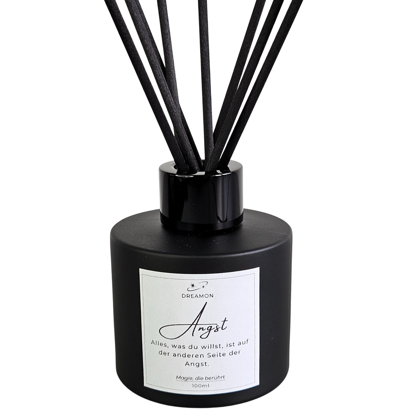 Diffuser Angst Nahaufnahme vo Zitat