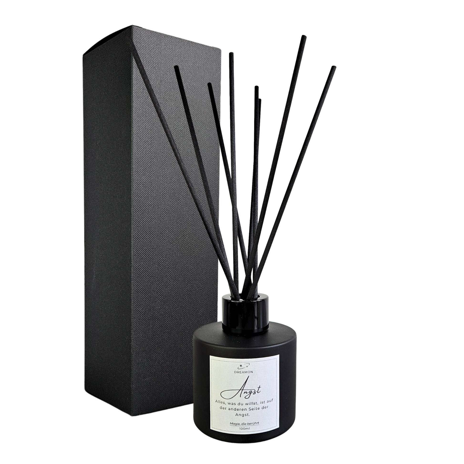 Raumduft „Angst / Anxiety“ – Diffuser mit beruhigender Wirkung aus ätherischen Ölen und Heilkräutern – Flasche mit Geschenkbox