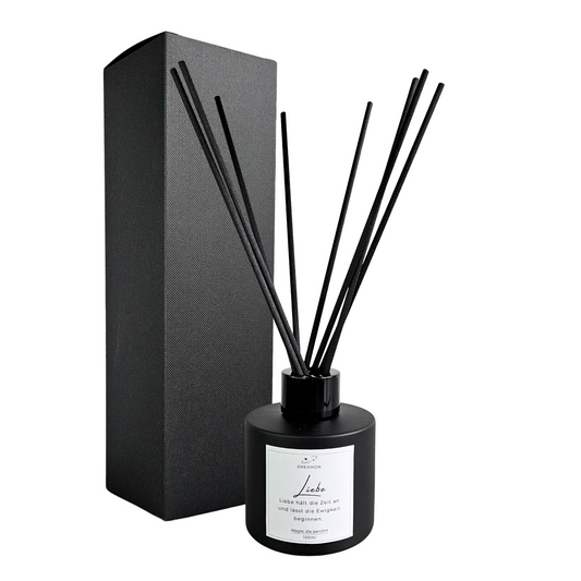 Raumduft „Liebe“ – für Herzöffnung, Verbindung und Zärtlichkeit – Flasche mit Geschenkverpackung