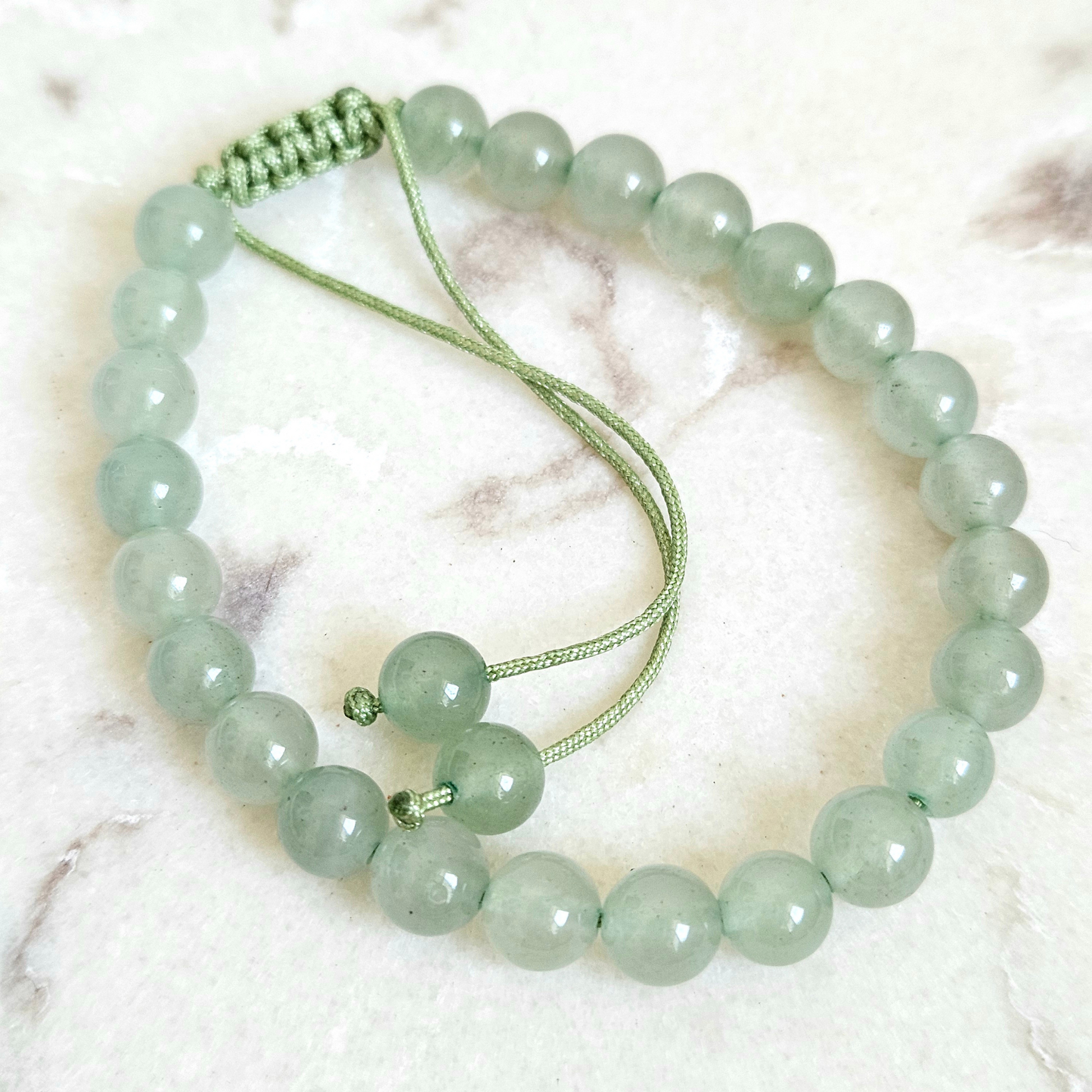 Edelsteinarmband Aventurin – für emotionale Heilung, Herzöffnung & neue Lebensfreude