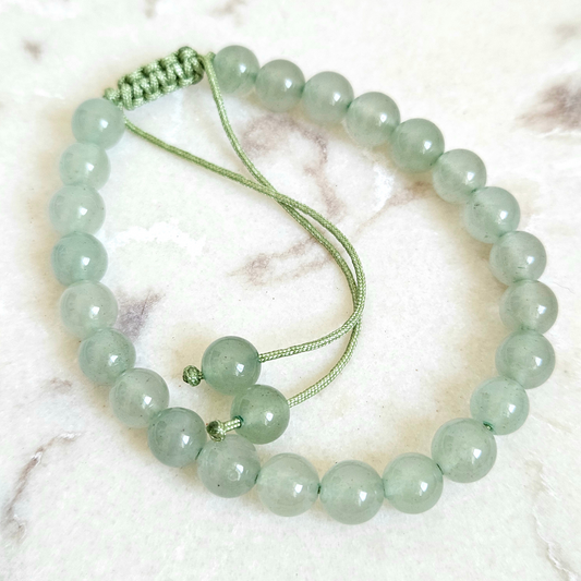 Edelsteinarmband Aventurin – für emotionale Heilung, Herzöffnung & neue Lebensfreude