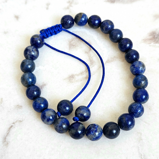 Edelsteinarmband Lapislazuli – für Klarheit, Schutz & spirituelle Kommunikation