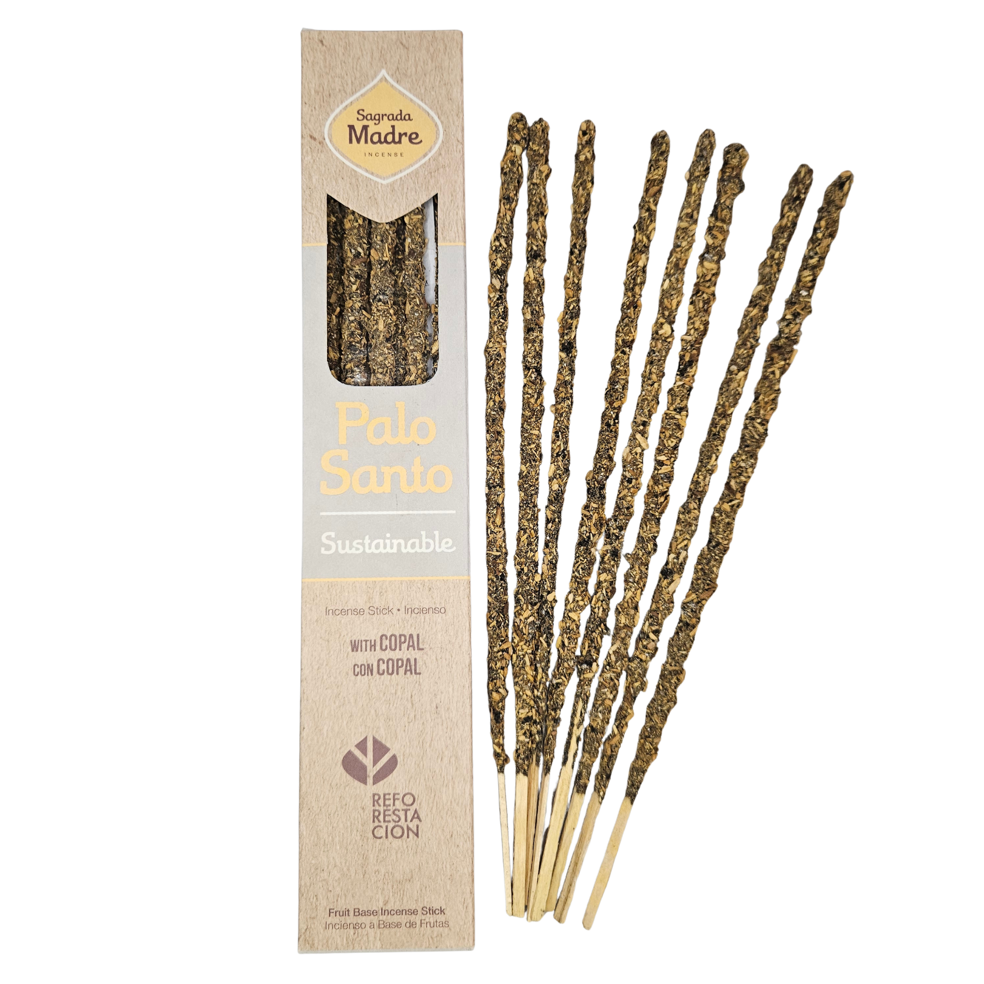 Palo Santo & Copal Räucherstäbchen von Sagrada Madre – nachhaltige, handgefertigte Räuchersticks aus Palo Santo Holz