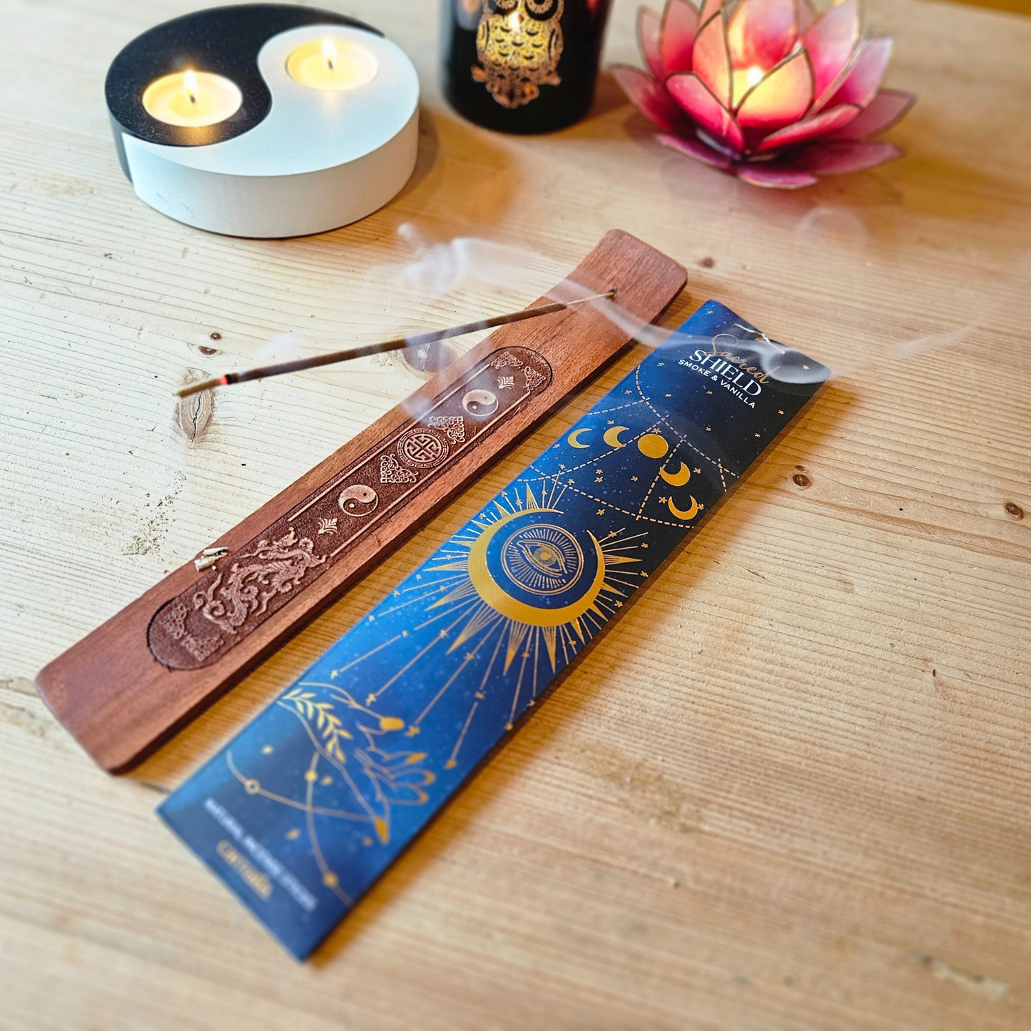 Räucherstäbchen Sacred Shield für Ruhe und Geborgenheit