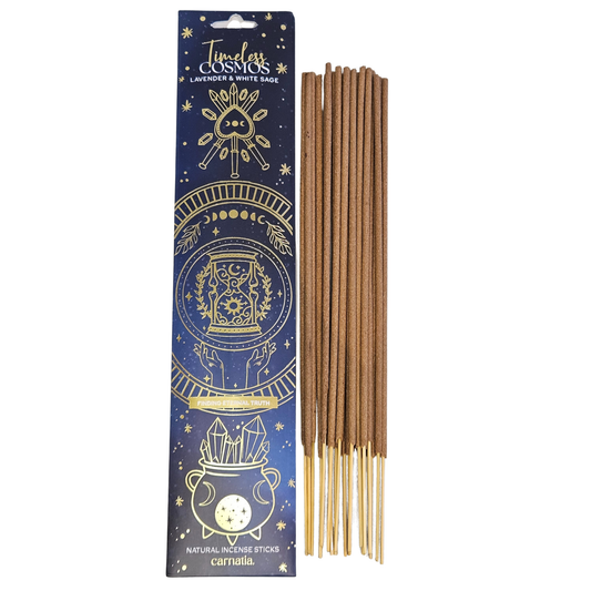 Starry Spell Räucherstäbchen Timeless Cosmos – Lavendel & weißer Salbei