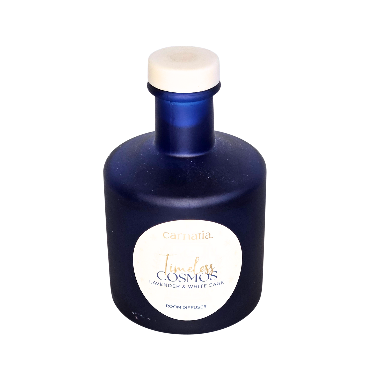 Raumduft Lavendel & weißer Salbei im matten Glasgefäß