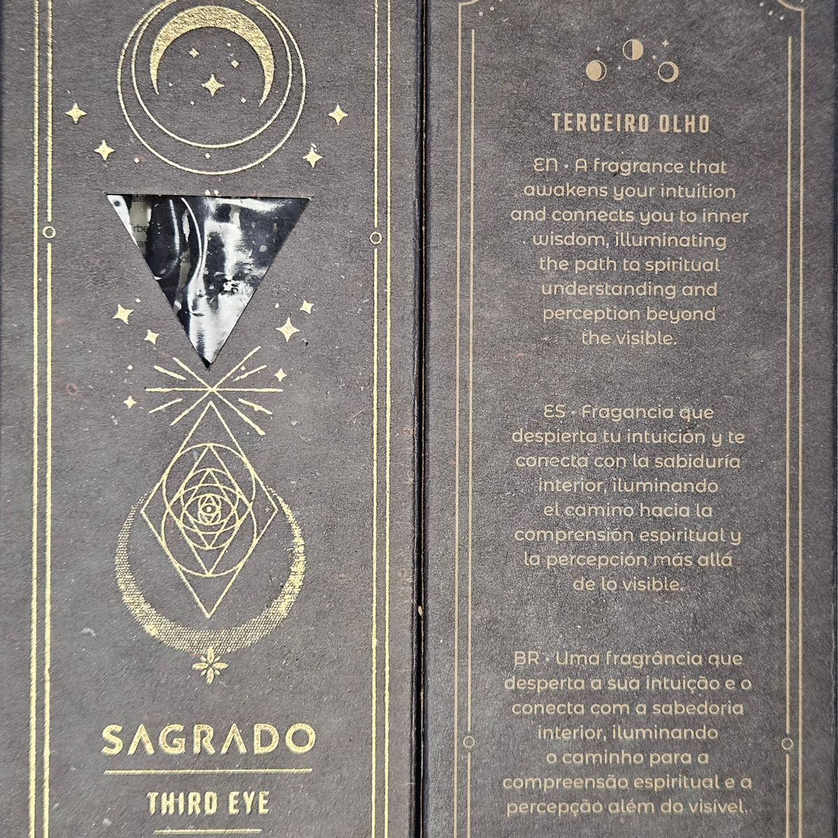 Drittes Auge Räucherstäbchen Sacred Line von Sagrada Madre Nahaufnahme