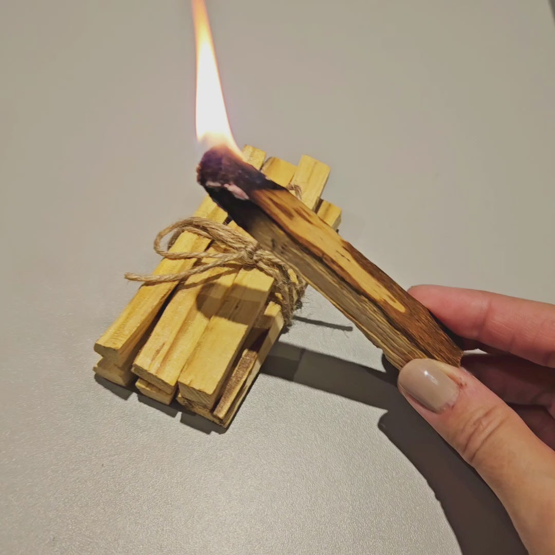 Video Palo Santo Räucherbündel