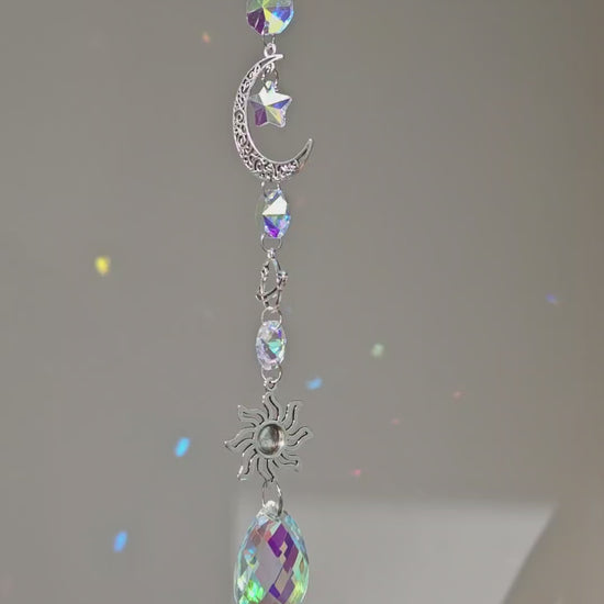 Fantasievoller Universum-Suncatcher mit Planeten, Kristallen & Sternen – ein Hauch kosmischer Magie für dein Zuhause, Video